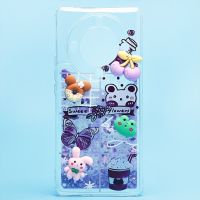 Чехол для Huawei Honor X9a (RMO-NX1) силиконовый 3D игрушки <фиолетовый> ― Оптовый PromiseMobile