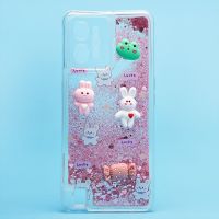 Чехол для Realme C31 (RMX3501) силиконовый 3D игрушки <розовый> ― Оптовый PromiseMobile