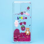 Чехол для Samsung SM-A047F (Galaxy A04s) силиконовый 3D игрушки <бордовый>