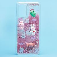 Чехол для Samsung SM-A135F (Galaxy A13) силиконовый 3D игрушки <розовый> ― Оптовый PromiseMobile
