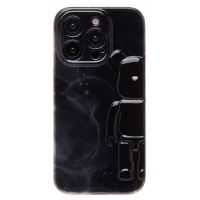 Чехол для Apple iPhone 15 Pro Max силиконовый Мишка №3 <черный> ― Оптовый PromiseMobile