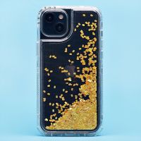 Чехол для Apple iPhone 15 Plus силиконовый с блестками №4 <желтый> ― Оптовый PromiseMobile