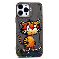 Чехол для Apple iPhone 13 Pro Max силиконовый (рис. 335/тигр) <серый> ― Оптовый PromiseMobile