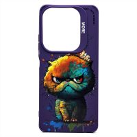 Чехол для Infinix Hot 40 (X6836), 40 Pro (X6837) силиконовый (рис. 335/кот) <фиолетовый> ― Оптовый PromiseMobile