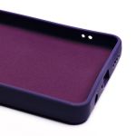 Чехол для Infinix Hot 40 (X6836), 40 Pro (X6837) силиконовый (рис. 335/кот) <фиолетовый>
