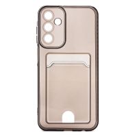 Чехол для Samsung SM-A155F (Galaxy A15) силиконовый с картхолдером №7 <черный> ― Оптовый PromiseMobile