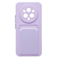 Чехол для Realme 14 Pro+ 5G (RMX5051) силиконовый с картхолдером №9 <светло-фиолетовый> ― Оптовый PromiseMobile