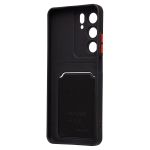 Чехол для Realme C75 (RMX3941) силиконовый с картхолдером №9 <черный>
