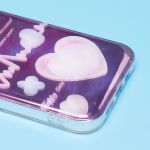 Чехол для Apple iPhone 14 Pro Max силиконовый (рис. 339) <розовый>