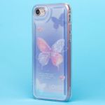 Чехол для Apple iPhone 7, 8, SE 2020, SE 2022 силиконовый (рис. 339) <голубой>