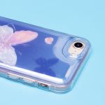 Чехол для Apple iPhone 7, 8, SE 2020, SE 2022 силиконовый (рис. 339) <голубой>