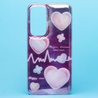 Чехол для Samsung SM-A556E (Galaxy A55 5G) силиконовый (рис. 339) <розовый> ― Оптовый PromiseMobile