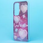 Чехол для Samsung SM-A556E (Galaxy A55 5G) силиконовый (рис. 339) <розовый>