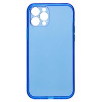 Чехол для Apple iPhone 12 Pro силиконовый глянцевый №3 <синий> ― Оптовый PromiseMobile