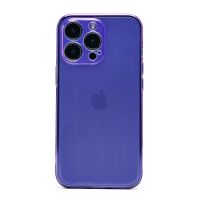 Чехол для Apple iPhone 13 Pro силиконовый глянцевый №3 <фиолетовый> ― Оптовый PromiseMobile