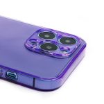 Чехол для Apple iPhone 13 Pro силиконовый глянцевый №3 <фиолетовый>