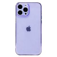 Чехол для Apple iPhone 13 Pro Max силиконовый глянцевый №3 <фиолетовый> ― Оптовый PromiseMobile