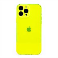 Чехол для Apple iPhone 13 Pro Max силиконовый глянцевый №3 <желтый> ― Оптовый PromiseMobile