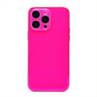 Чехол для Apple iPhone 14 Pro Max силиконовый глянцевый №3 <розовый> ― Оптовый PromiseMobile
