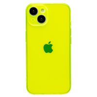 Чехол для Apple iPhone 15 силиконовый глянцевый №3 <желтый> ― Оптовый PromiseMobile