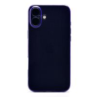 Чехол для Apple iPhone 16 Plus силиконовый глянцевый №3 <фиолетовый> ― Оптовый PromiseMobile