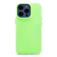 Чехол для Apple iPhone 13 Pro силиконовый матовый №10 <зеленый> ― Оптовый PromiseMobile