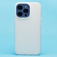 Чехол для Apple iPhone 13 Pro силиконовый матовый №10 <белый> ― Оптовый PromiseMobile