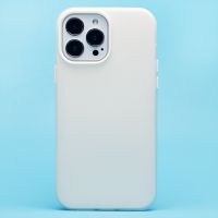 Чехол для Apple iPhone 13 Pro Max силиконовый матовый №10 <белый> ― Оптовый PromiseMobile