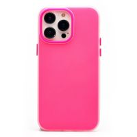 Чехол для Apple iPhone 14 Pro Max силиконовый матовый №10 <розовый> ― Оптовый PromiseMobile