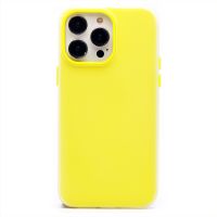 Чехол для Apple iPhone 14 Pro Max силиконовый матовый №10 <желтый> ― Оптовый PromiseMobile