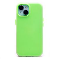 Чехол для Apple iPhone 15 силиконовый матовый №10 <зеленый> ― Оптовый PromiseMobile