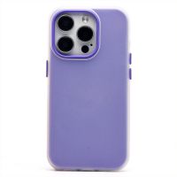 Чехол для Apple iPhone 15 Pro силиконовый матовый №10 <фиолетовый> ― Оптовый PromiseMobile