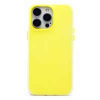 Чехол для Apple iPhone 15 Pro Max силиконовый матовый №10 <желтый> ― Оптовый PromiseMobile