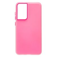 Чехол для Samsung SM-G990B (Galaxy S21 FE) силиконовый матовый №10 <розовый> ― Оптовый PromiseMobile