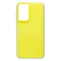 Чехол для Samsung SM-G990B (Galaxy S21 FE) силиконовый матовый №10 <желтый> ― Оптовый PromiseMobile