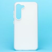 Чехол для Samsung SM-S911B (Galaxy S23) силиконовый матовый №10 <белый> ― Оптовый PromiseMobile