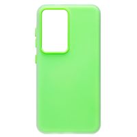 Чехол для Samsung SM-S921B (Galaxy S24) силиконовый матовый №10 <зеленый> ― Оптовый PromiseMobile