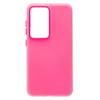 Чехол для Samsung SM-S921B (Galaxy S24) силиконовый матовый №10 <розовый> ― Оптовый PromiseMobile