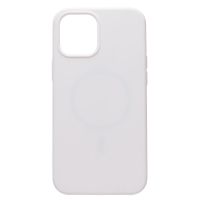 Чехол для Apple iPhone 12 Pro Max силиконовый Soft Touch MagSafe (анимация работает) <белый> (премиум) ― Оптовый PromiseMobile