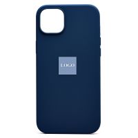 Чехол для Apple iPhone 14 Plus силиконовый Soft Touch MagSafe (анимация работает) <синий> (премиум) ― Оптовый PromiseMobile
