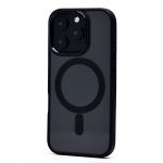 Чехол для Apple iPhone 16 Pro пластиковый MagSafe <черный>
