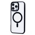 Чехол для Apple iPhone 16 Pro Max пластиковый MagSafe <черный>