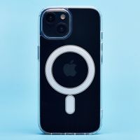 Чехол для Apple iPhone 15 силиконовый MagSafe №2 <прозрачный> ― Оптовый PromiseMobile