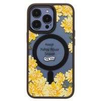 Чехол для Apple iPhone 13 Pro силиконовый MagSafe (рис. 1) <черный> ― Оптовый PromiseMobile