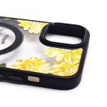 Чехол для Apple iPhone 14 Plus силиконовый MagSafe (рис. 1) <черный>