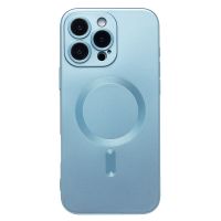 Чехол для Apple iPhone 16 Pro Max силиконовый Matte MagSafe <голубой> ― Оптовый PromiseMobile