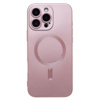 Чехол для Apple iPhone 16 Pro Max силиконовый Matte MagSafe <светло-розовый> ― Оптовый PromiseMobile