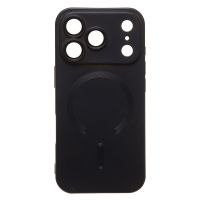 Чехол для Apple iPhone 17 Pro силиконовый Matte MagSafe <черный> ― Оптовый PromiseMobile