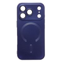 Чехол для Apple iPhone 17 Pro силиконовый Matte MagSafe <темно-синий> ― Оптовый PromiseMobile