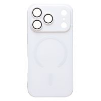 Чехол для Apple iPhone 17 Pro силиконовый Matte MagSafe <белый> ― Оптовый PromiseMobile